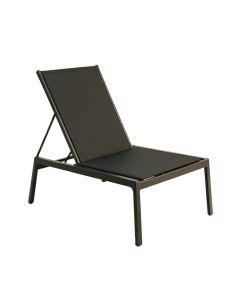 Olive Brook Outdoor Lounge Chair - Black (synthetic illustration; no displayed measurements)