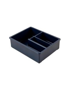 Willow Arc Empty Pantry Drawer Organizer Insert - Navy