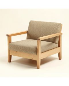 Fiecke 65 '' Recessed Arm Loveseat (synthetic illustration; no displayed measurements)