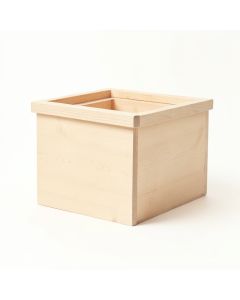 Juniper Crossing Closed Outdoor Storage Box - Beige (synthetic illustration; no displayed measurements)