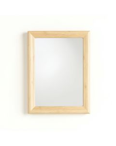 Maple Bluff Framed Wall Mirror - Ivory (synthetic illustration; no displayed measurements)