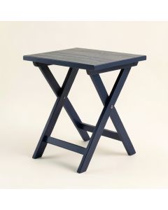 Meadow Dale Compact Balcony Table - Navy (synthetic illustration; no displayed measurements)