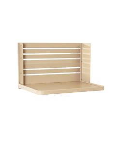 Clay Canyon Wall-Mounted Entryway Organizer Shelf - Beige (synthetic illustration; no displayed measurements)