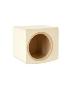 Wren Bend Wall-Mounted Cat Perch - Cream
