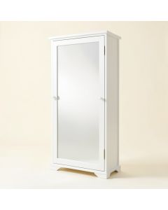 Bracondale Frameless Over The Door Jewelry Armoire With Mirror (synthetic illustration; no displayed measurements)