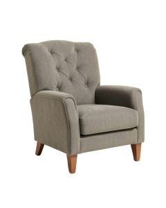 Twining 29 '' Wide Tufted Polyester Wingback Chair (synthetic illustration; no displayed measurements)