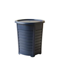 Flint Bluff Closed Garden Compost Bin - Navy (synthetic illustration; no displayed measurements)
