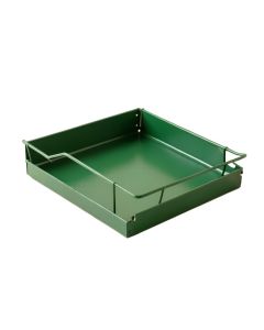 Pine Crossing Empty Under-Desk Cable Tray - Green (synthetic illustration; no displayed measurements)