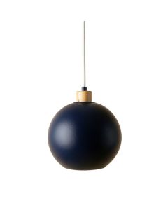 Brook Brook Pendant Light Suspended From One Plain Cable - Navy (synthetic illustration; no displayed measurements)