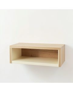 Wren Canyon Wall-Mounted Shelf - Cream (synthetic illustration; no displayed measurements)