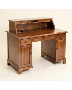 Marquis Solid Wood Secretary Desk With Hutch (synthetic illustration; no displayed measurements)