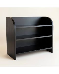 Dawn Bend Desktop Shelving Unit - Black (synthetic illustration; no displayed measurements)