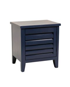 Dune Bend Nightstand - Navy