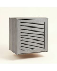 Hill Dale Wall-Mounted Laundry Cabinet - Gray (synthetic illustration; no displayed measurements)