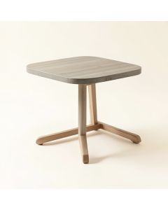 Dawn Dale Compact Balcony Table - Gray (synthetic illustration; no displayed measurements)