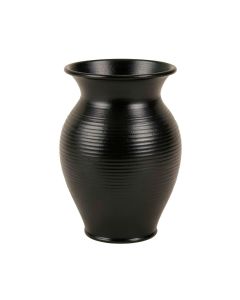 Willow Arc Empty Decorative Vase - Black (synthetic illustration; no displayed measurements)