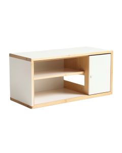Wren Brook Shoe Storage Bench - White (synthetic illustration; no displayed measurements)
