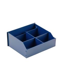 Elm Bridge Empty Coffee-Station Organizer - Blue