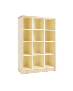 Alder Branch Freestanding Bookcase - Cream (synthetic illustration; no displayed measurements)