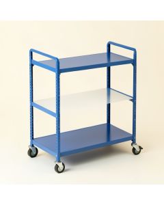 Laurel Brook Empty Rolling Workshop Cart - Blue (synthetic illustration; no displayed measurements)
