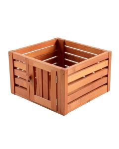 Sage Brook Empty Furniture-Style Pet Crate - Terracotta