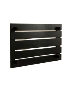 Wren Brook Empty Wall-Mounted Tool Organizer Panel - Black (synthetic illustration; no displayed measurements)