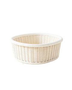 Cliff Bend Empty Storage Basket - White (synthetic illustration; no displayed measurements)