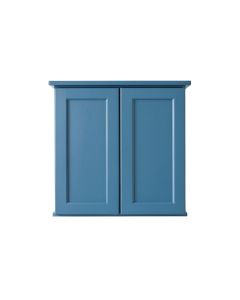 Birch Bluff Wall-Mounted Laundry Cabinet - Blue (synthetic illustration; no displayed measurements)