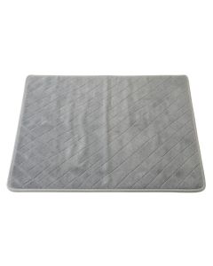 Stone Dell Bath Mat - Gray