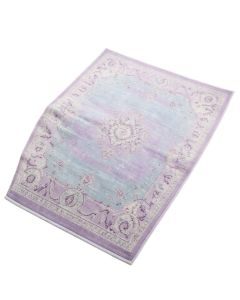 Indira Oriental Violet/Light Blue Area Rug (synthetic illustration; no displayed measurements)
