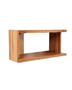 Byromville 23.7 '' W X 7.2 '' H X 18.4 '' D Solid Wood Wall Mounted Bathroom Shelves