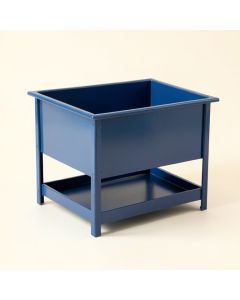 Harbor Crest Empty Raised Planter - Blue (synthetic illustration; no displayed measurements)