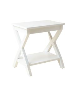 Dune Dale Side Table - White