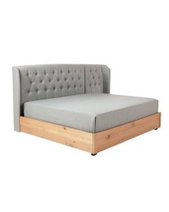 Threadgill Queen Tufted Upholstered Low Profile Standard Bed