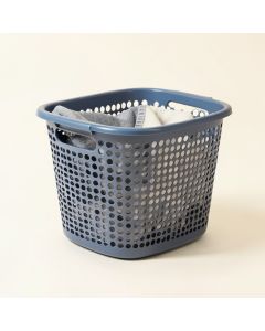 Mesh Laundry Basket (synthetic illustration; no displayed measurements)