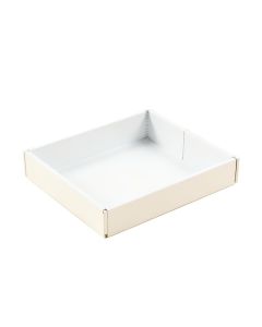 Flint Arc Empty Under-Desk Cable Tray (synthetic illustration; no displayed measurements)