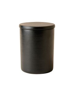 Alder Canyon Storage Canister With Lid - Black