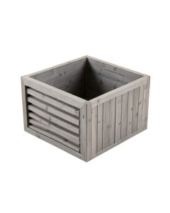 Meadow Bridge Empty Furniture-Style Litter Enclosure - Gray