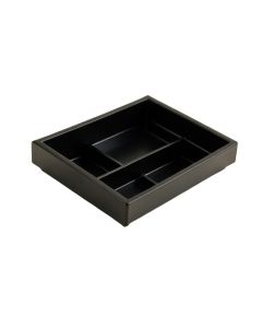 Pine Arc Empty Pantry Drawer Organizer Insert - Black