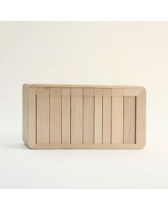 Vale Brook Narrow Outdoor Storage Bench - Beige (synthetic illustration; no displayed measurements)