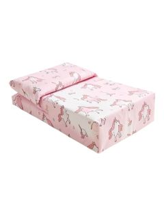 Nickolas Printed Unicorn 6 Piece Crib Bedding Set