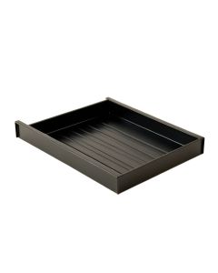Heath Arc Empty Under-Desk Cable Tray (synthetic illustration; no displayed measurements)