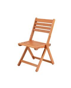 Moss Bluff Folding Outdoor Chair - Terracotta