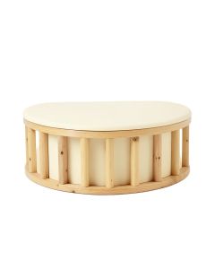 Summit Brook Shoe Storage Bench - Cream (synthetic illustration; no displayed measurements)