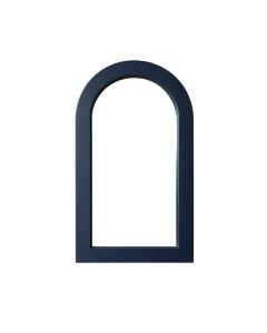 Willow Crest Framed Wall Mirror - Navy