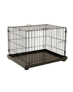 Holly Bridge Empty Furniture-Style Pet Crate - Black