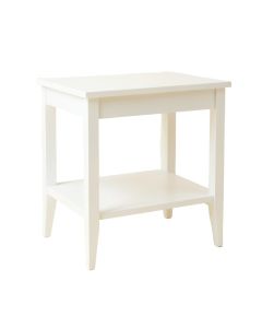 Moss Bluff Side Table - White (synthetic illustration; no displayed measurements)