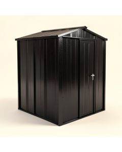 Utility Tool 5 Ft. W X 3 Ft. D Galvanized Steel Lean-To Storage Shed (synthetic illustration; no displayed measurements)
