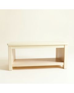 Summit Canyon Indoor Bench - Cream (synthetic illustration; no displayed measurements)