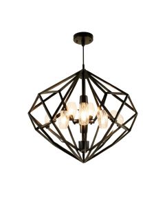 Burkeville 6 - Light Statement Geometric Chandelier
